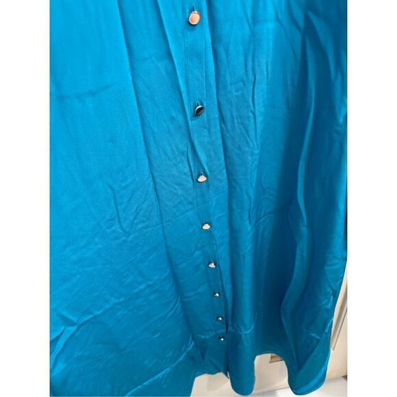 NWT tibi Arielle silk oversized midi dress - Picture 9 of 10